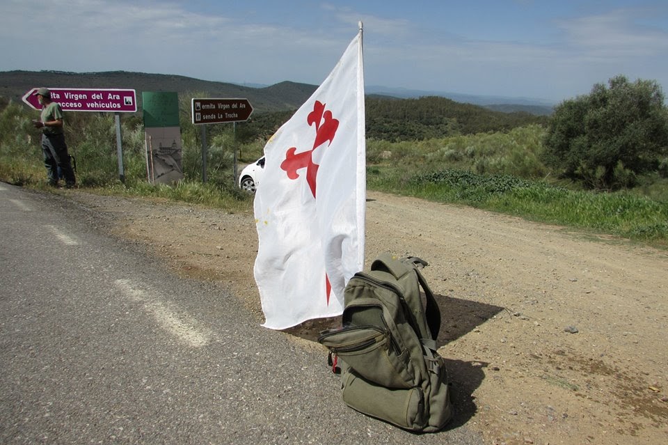 Crónica de la salida del día 22-04-2017 entre Guadalcanal y Fuente del Arco (Camino de la Frontera)