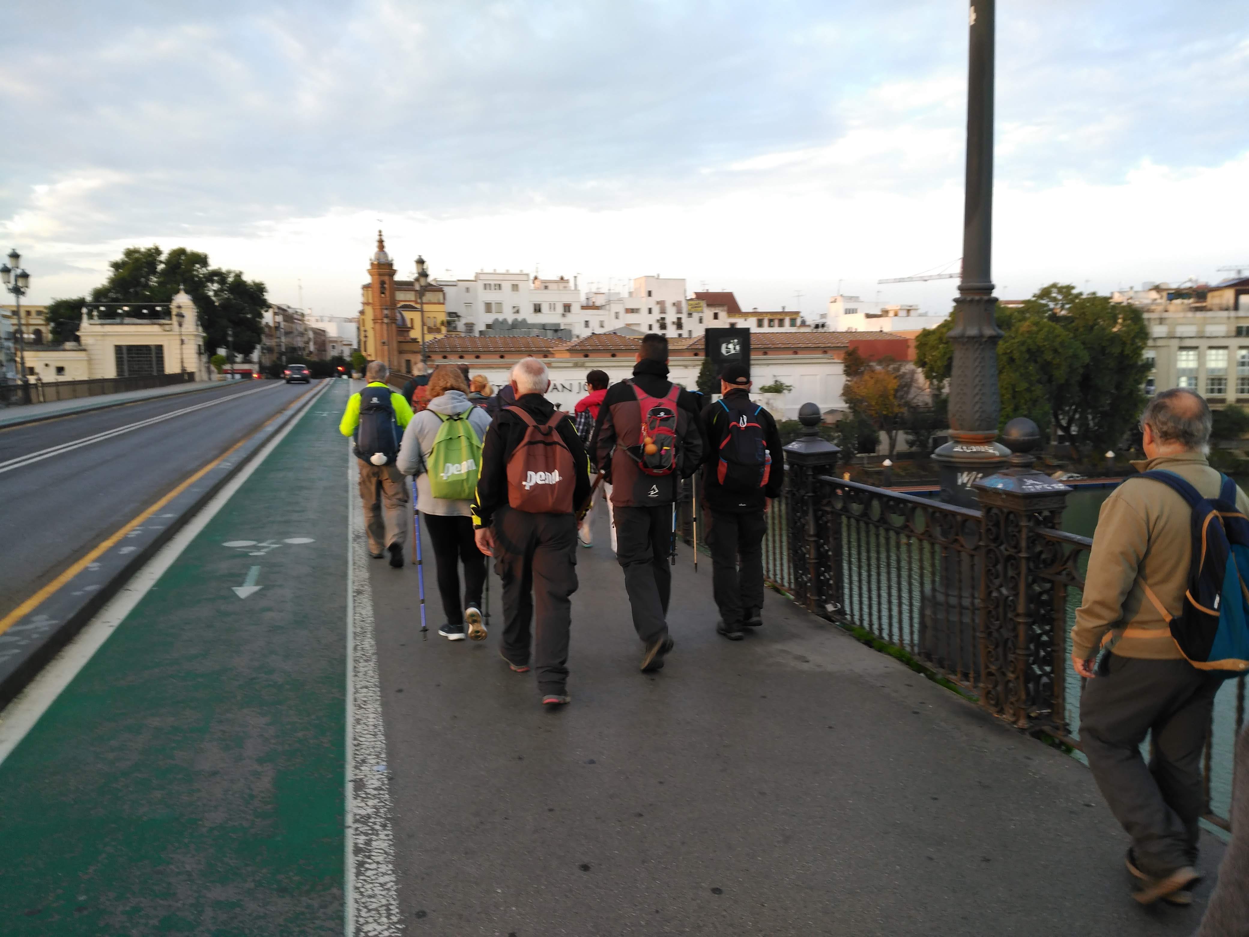 Crónica de la salida Sevilla- Guillena por la alternativa de La Algaba-Torre la Reina (17 /11/2018)