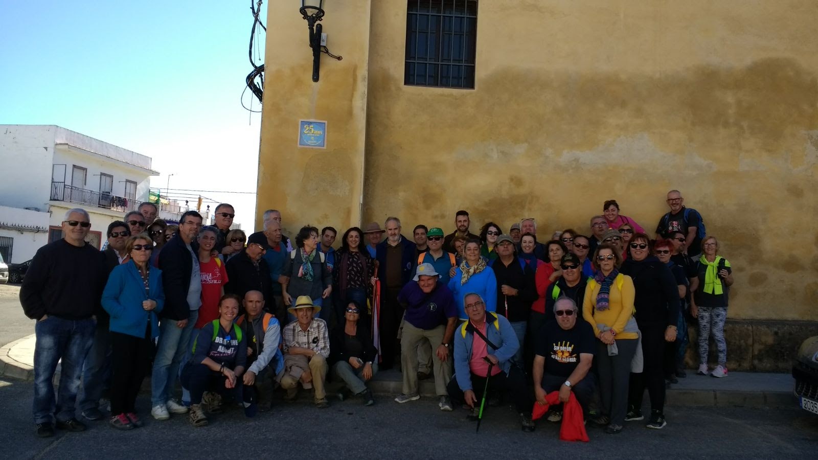 11-11-2017 Inauguración en Santiponce mosaico 25 Aniversario primera sede