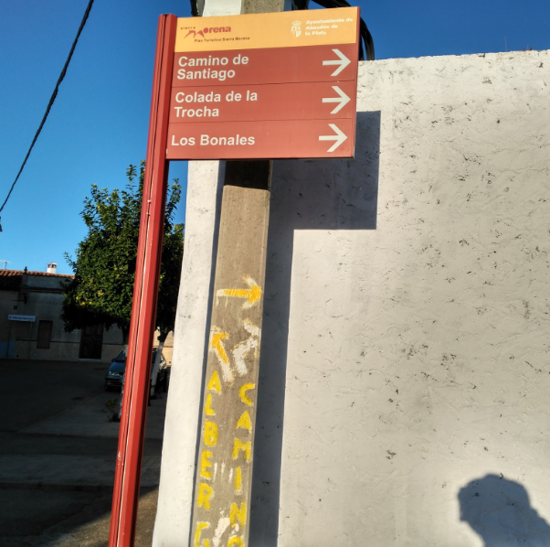 Salida Almadén de la Plata - Real de la Jara (Vía de la Plata) 16-03-2019