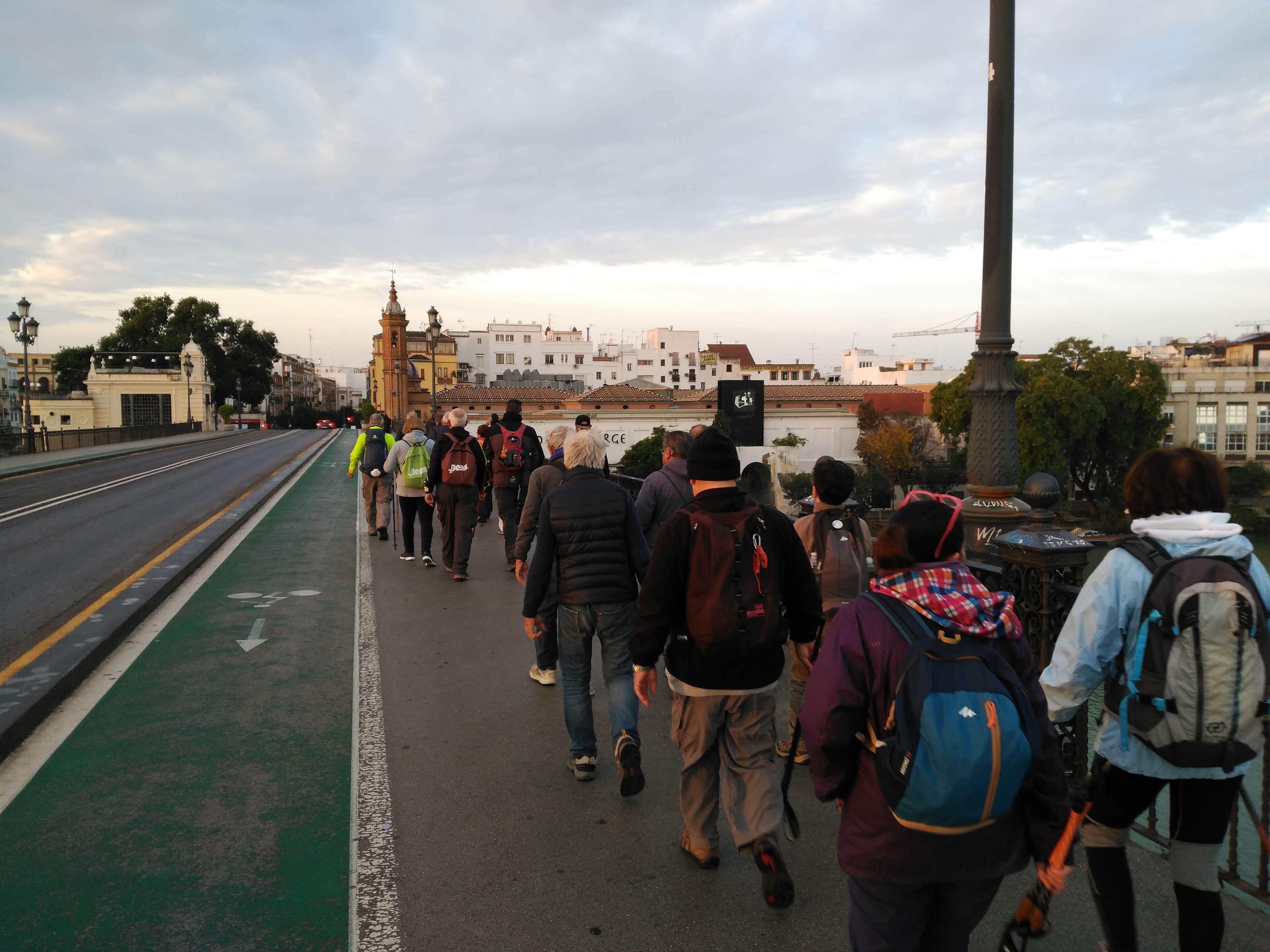 Crónica de la Salida del 20-03-2021 a Santiponce por la Vía de la Plata