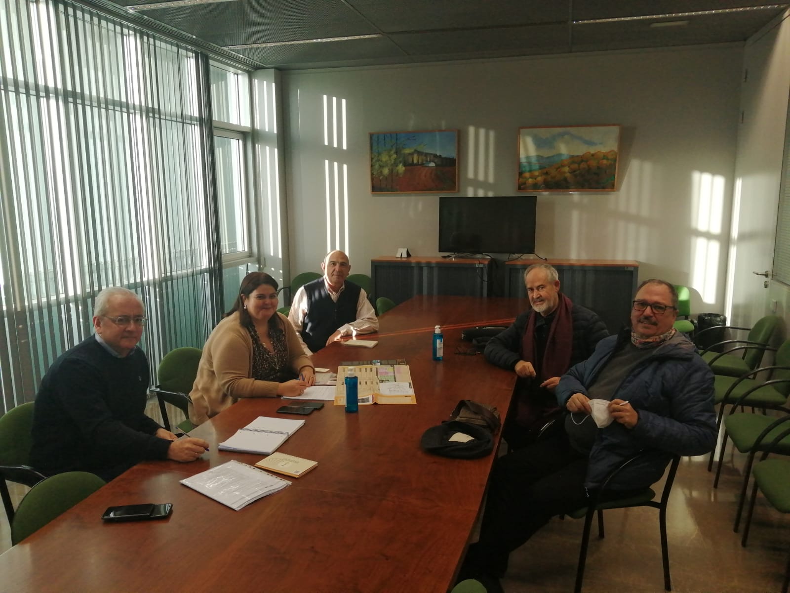 Reunión en la Consejería de Agricultura (09-12-2021)