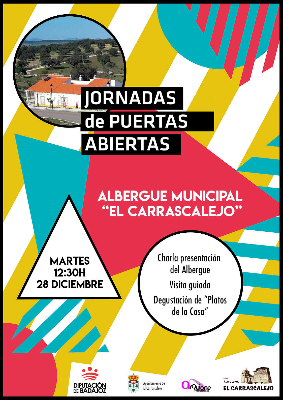 28-12-2021 Albergue Municipal de "El Carrascalejo". Jornada de puertas abiertas 