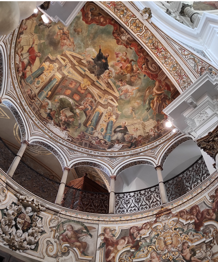 Crónica de la Salida Cultural del 08-01-2022 (San Luis de los Franceses y Convento de Santa Paula)