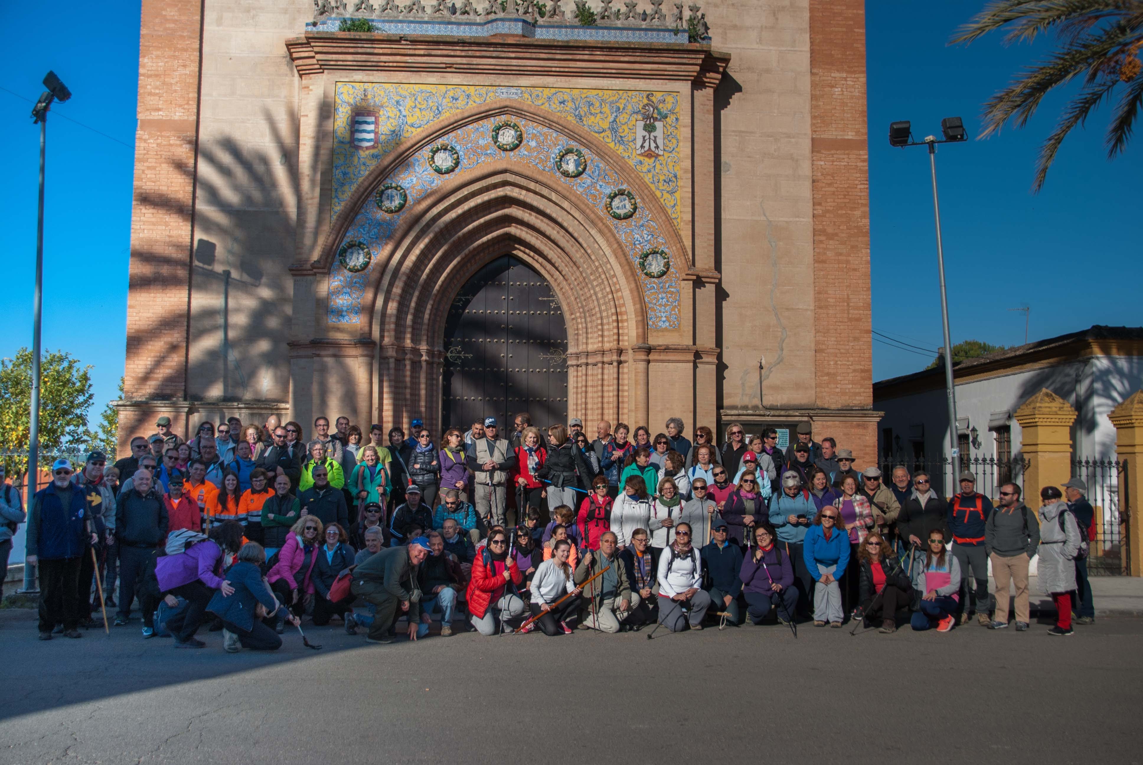 Salida el 12 de marzo de 2.016 al Camino de la Frontera. Etapa Villanueva de las Minas – El Pedroso.