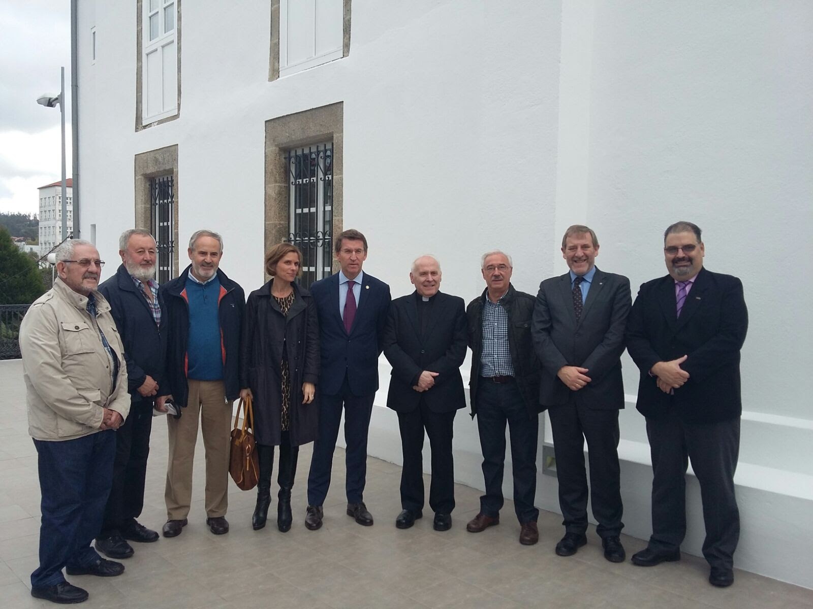Inauguración del Centro Internacional de Acogida de Peregrinos en Santiago de Compostela