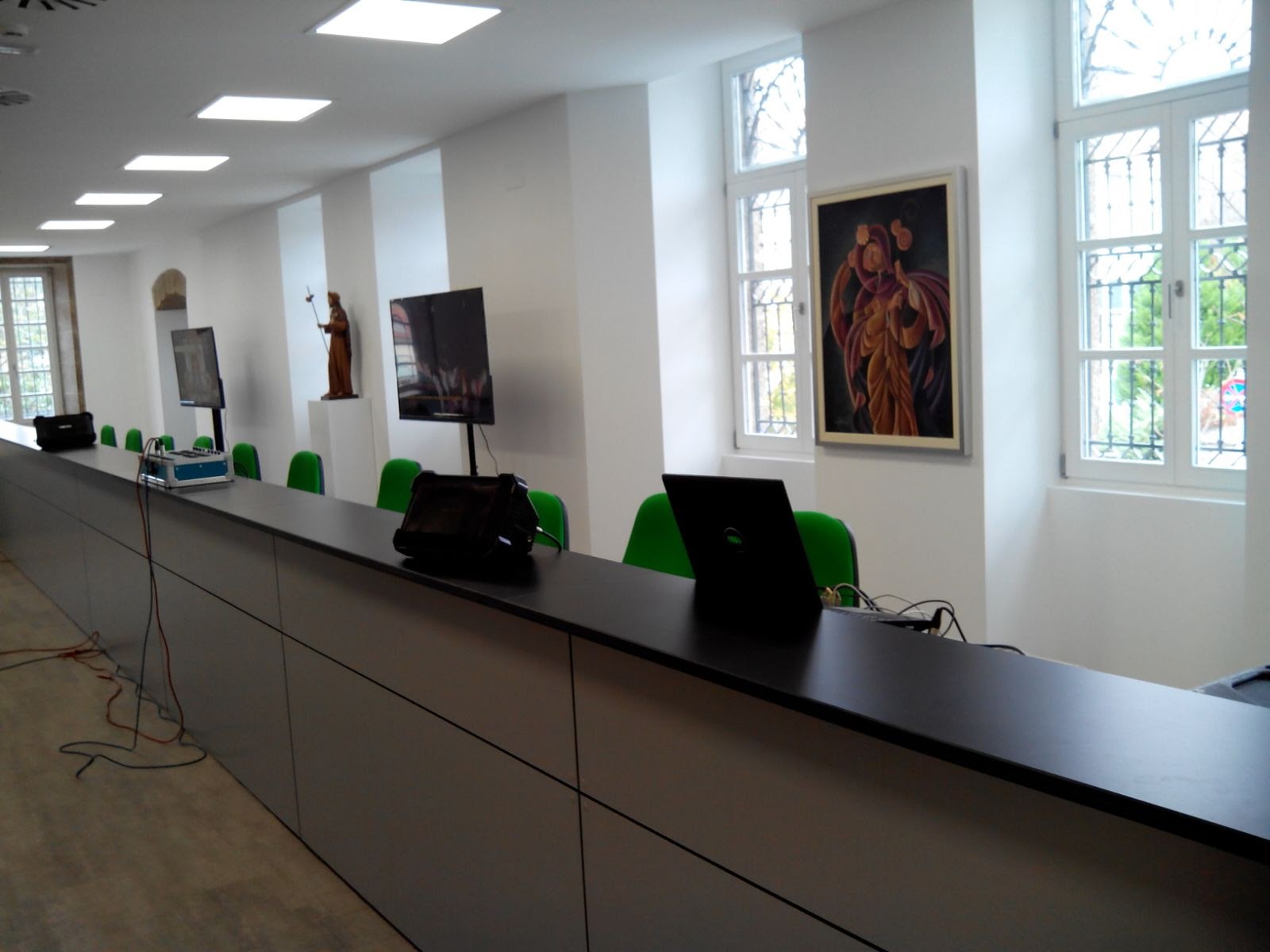 Inauguración del Centro Internacional de Acogida de Peregrinos en Santiago de Compostela